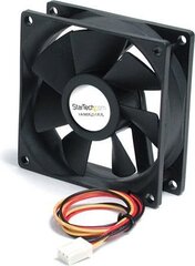 Kārbas ventilators Startech FAN8X25TX3L cena un informācija | Datora ventilatori | 220.lv