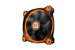 Thermaltake Riing 12 CL-F038-PL12OR-A цена и информация | Компьютерные вентиляторы | 220.lv