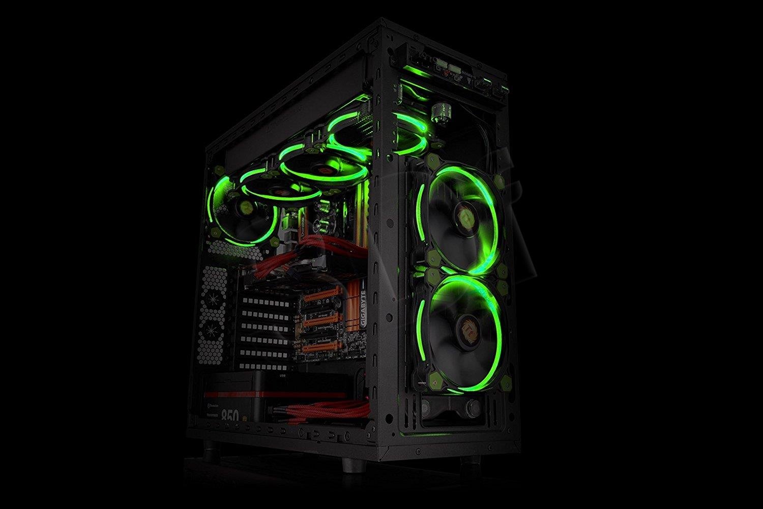 Система охлаждения для корпуса Thermaltake Green led Fan