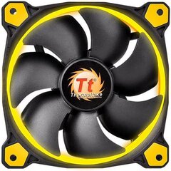 Thermaltake Riing 14 LED CL-F039-PL14YL-A cena un informācija | Datora ventilatori | 220.lv