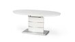 Paplašināms galds Aspen, balts cena un informācija | Virtuves galdi, ēdamgaldi | 220.lv