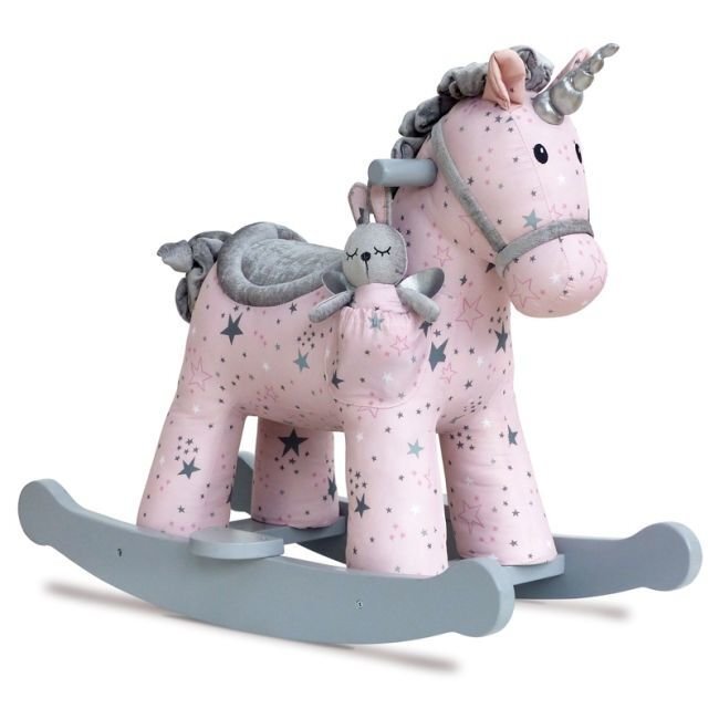 Šūpuļzirdziņš ar trusi Celeste & Fae Unicorn цена и информация | Rotaļlietas zīdaiņiem | 220.lv