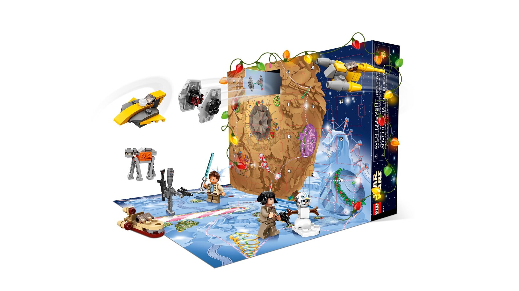 75213 LEGO® Star Wars Adventes kalendārs цена и информация | Rotaļlietas zēniem | 220.lv