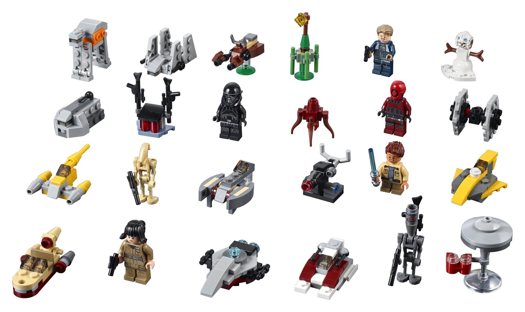 75213 LEGO® Star Wars Adventes kalendārs cena un informācija | Rotaļlietas zēniem | 220.lv