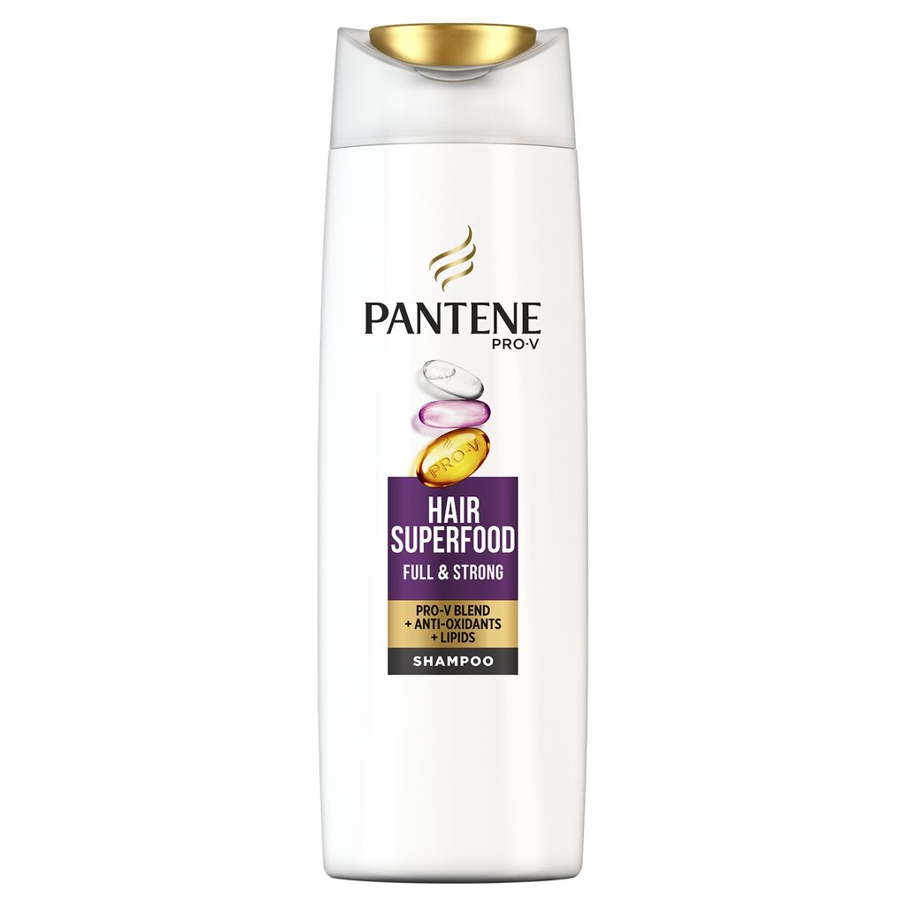 Šampūns PANTENE SUPERFOOD, 400 ml cena un informācija | Šampūni | 220.lv