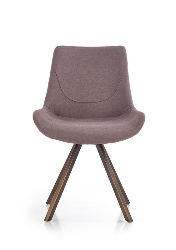 2-vu krēslu komplekts K290, brūns cena un informācija | Virtuves un ēdamistabas krēsli | 220.lv
