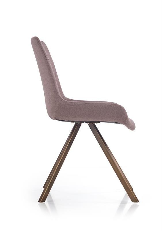 2-vu krēslu komplekts K290, brūns cena un informācija | Virtuves un ēdamistabas krēsli | 220.lv