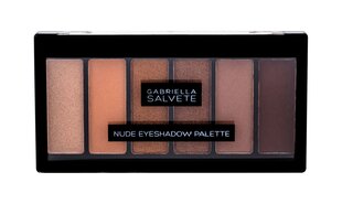 Gabriella Salvete Nude Eyeshadow Palette палетка теней для век 12,5 г цена и информация | Тушь, средства для роста ресниц, тени для век, карандаши для глаз | 220.lv