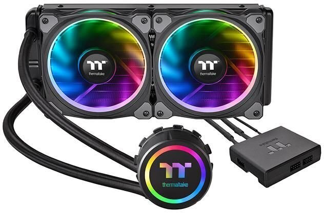 Thermaltake Floe Riing RGB 240 TT Premium Edition (CL-W157-PL12SW-A) цена и информация | Ūdens dzesēšana - komplekti | 220.lv