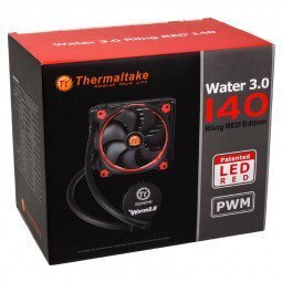 Thermaltake Water 3.0 Riing Red 140 (CL-W150-PL14RE-A) цена и информация | Ūdens dzesēšana - komplekti | 220.lv