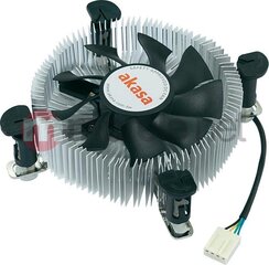 Akasa Heatsink and Fan includes Embedded 8cm PWM Fan with S-Flow Blades cena un informācija | Procesora dzesētāji | 220.lv