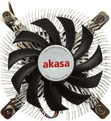 Akasa Low Profile Intel Cooler (AK-CC7129BP01) цена и информация | Кулеры для процессоров | 220.lv