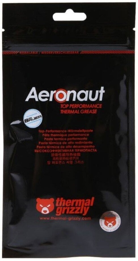 Thermal Grizzly Aeronaut thermal grease, 1g (TG-A-001-RS) cena un informācija | Termopastas | 220.lv