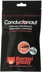 Термопаста Thermal Grizzly Conductonaut liquid metal thermal compound, 1г, TG-C-001-R цена и информация | Термопасты | 220.lv