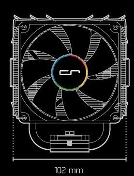 Cryorig M9A AMD (CR-M9A) cena un informācija | Procesora dzesētāji | 220.lv