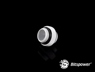 BitsPower Adapter 2x 1/4 "- White (BP-DWWP-C42) цена и информация | Водяное охлаждение - аксессуары | 220.lv