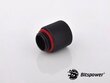 BitsPower Fitting G1/4" Inch, 15mm Carbon, Black (BP-CBWP-C60) cena un informācija | Ūdens dzesēšana - aksesuāri | 220.lv