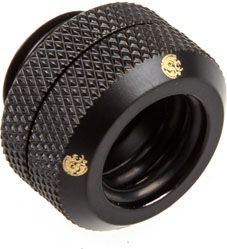 BitsPower G1/4", 12mm Black (BP-CBEML) cena un informācija | Ūdens dzesēšana - aksesuāri | 220.lv