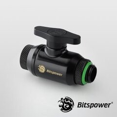 BitsPower valve G1/4" (BP-MVVRGIG14-MBKBK) цена и информация | Водяное охлаждение - аксессуары | 220.lv