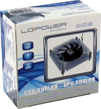 LC-Power Cosmo Cool, Intel (LC-CC-65) cena un informācija | Procesora dzesētāji | 220.lv