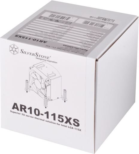 SilverStone 70 mm (SST-AR10-115XS) cena un informācija | Procesora dzesētāji | 220.lv