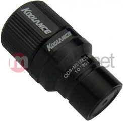 Koolance QD3 Male Quick Disconnect No-Spill Coupling, Compression for 10mm x 13mm (3/8in x 1/2in) Black (QD3-M10X13-BK) cena un informācija | Ūdens dzesēšana - aksesuāri | 220.lv