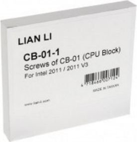 Lian Li Mounting screws cooling Intel LGA 2011 (CB-01-1) цена и информация | Ūdens dzesēšana - aksesuāri | 220.lv