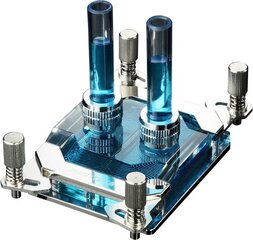 PHANTEKS Water Block C399a, AMD TR4, RGB, Acrylic Chrome (PH-C399A_CR01) cena un informācija | Ūdens dzesēšana - aksesuāri | 220.lv