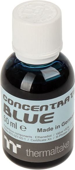 Thermaltake Premium concentrate, 50ml, Blue (CL-W163-OS00BU-A) cena un informācija | Ūdens dzesēšana - aksesuāri | 220.lv