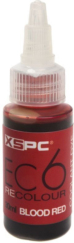 XSPC dye EC6 ReColour Dye, 30ml, bloody Red (5060175589392) cena un informācija | Ūdens dzesēšana - aksesuāri | 220.lv