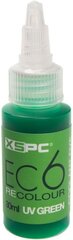 Краситель XSPC EC6 ReColour Dye, 30 мл, зеленый УФ (5060175589385) цена и информация | Водяное охлаждение - аксессуары | 220.lv