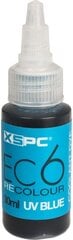 XSPC EC6 ReColour Dye dye, UV Blue, 30ml (5060175589378) цена и информация | Водяное охлаждение - аксессуары | 220.lv