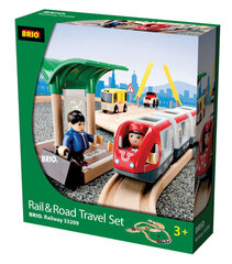 Vilciens ar sliedēm Brio, 33209 цена и информация | Игрушки для мальчиков | 220.lv