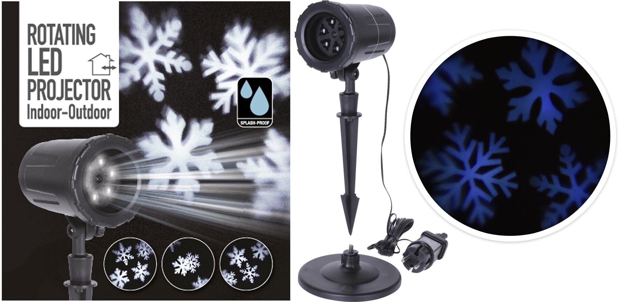 LED projektors Snaigės cena un informācija | Svētku dekorācijas | 220.lv