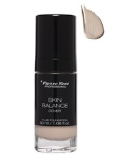 Ūdensizturīgs šķidrs grima pamats Pierre Rene Skin Balance Cover 30 ml, 20 Champagne, 20 Champagne cena un informācija | Grima bāzes, tonālie krēmi, pūderi | 220.lv