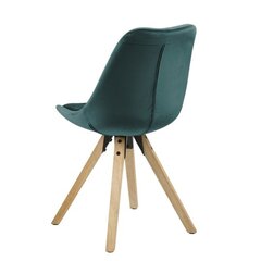 Комплект из 2 стульев Dima, зеленый цена и информация | Стулья для кухни и столовой | 220.lv