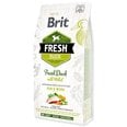 Brit Fresh Duck & Millet Adult Run & Work полноценный корм для взрослых собак 12 кг