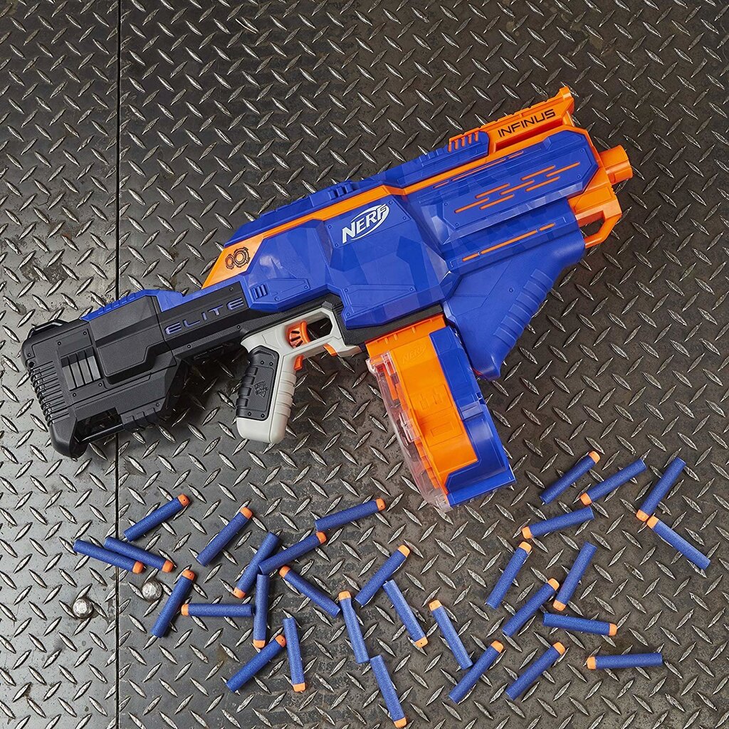 Šautene ar cilindru Nerf N-Strike Elite Infinus Blaster цена и информация | Rotaļlietas zēniem | 220.lv