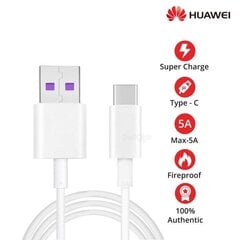 Huawei AP71 SuperCharge Type-C 3.1, Balts cena un informācija | Huawei Mobilie telefoni, planšetdatori, Foto | 220.lv