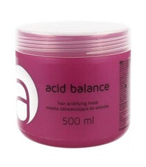 Matu krāsu aizsargājošā maska Stapiz Acid Balance Acidifying 500 ml цена и информация | Средства для укрепления волос | 220.lv