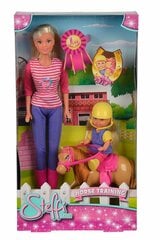 Урок верховой езды куклы Evi Steffi Love цена и информация | Игрушки для девочек | 220.lv