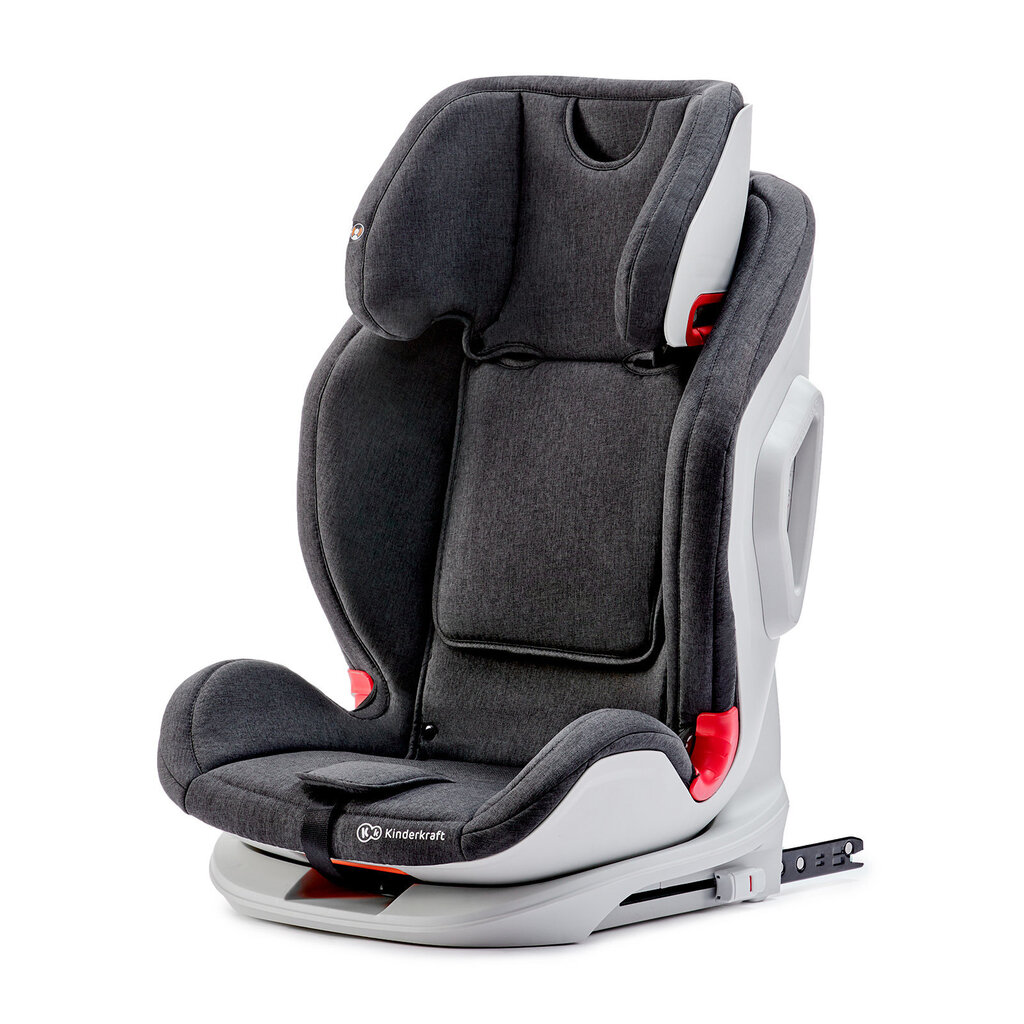 Autosēdeklis KinderKraft Oneto3 ISOFIX 9-36kg, Black cena un informācija | Autokrēsliņi | 220.lv