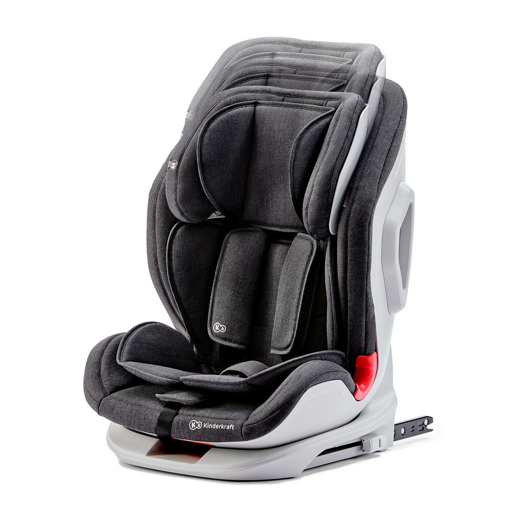 Autosēdeklis KinderKraft Oneto3 ISOFIX 9-36kg, Black cena un informācija | Autokrēsliņi | 220.lv