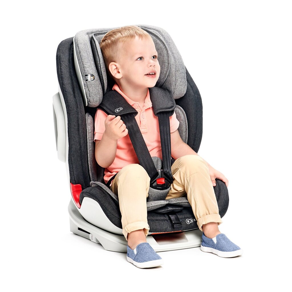 Autosēdeklis KinderKraft Oneto3 ISOFIX 9-36kg, Black/grey цена и информация | Autokrēsliņi | 220.lv