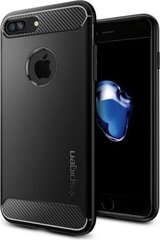 Spigen priekš iPhone 7 Plus/8 Plus, Melns cena un informācija | Telefonu vāciņi, maciņi | 220.lv