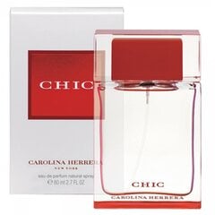 Женская парфюмерия Carolina Herrera Chic EDP (80 ml) цена и информация | Женские духи Lovely Me, 50 мл | 220.lv