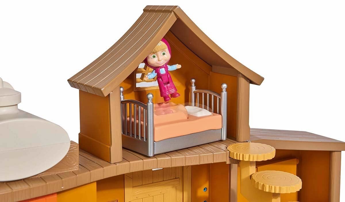 Māja ar figūriņām Maša un Lācis cena un informācija | Rotaļlietas meitenēm | 220.lv