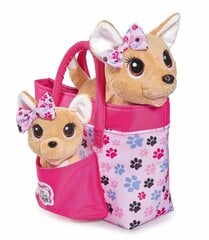 Семья плюшевых собачек Chihuahua Simba Chi Chi Love цена и информация | Мягкие игрушки | 220.lv