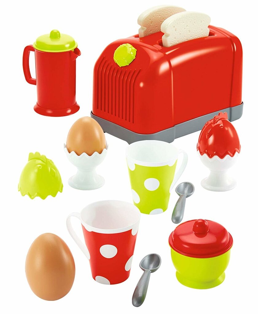 Brokastu pagatavošanas komplekts ar bērnu tosteri Ecoiffier цена и информация | Rotaļlietas meitenēm | 220.lv