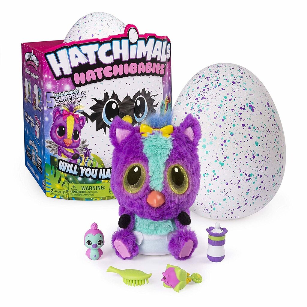 Interaktīvā ola ar dzīvnieku Hatchimals HatchiBabies Ponette цена и информация | Rotaļlietas meitenēm | 220.lv